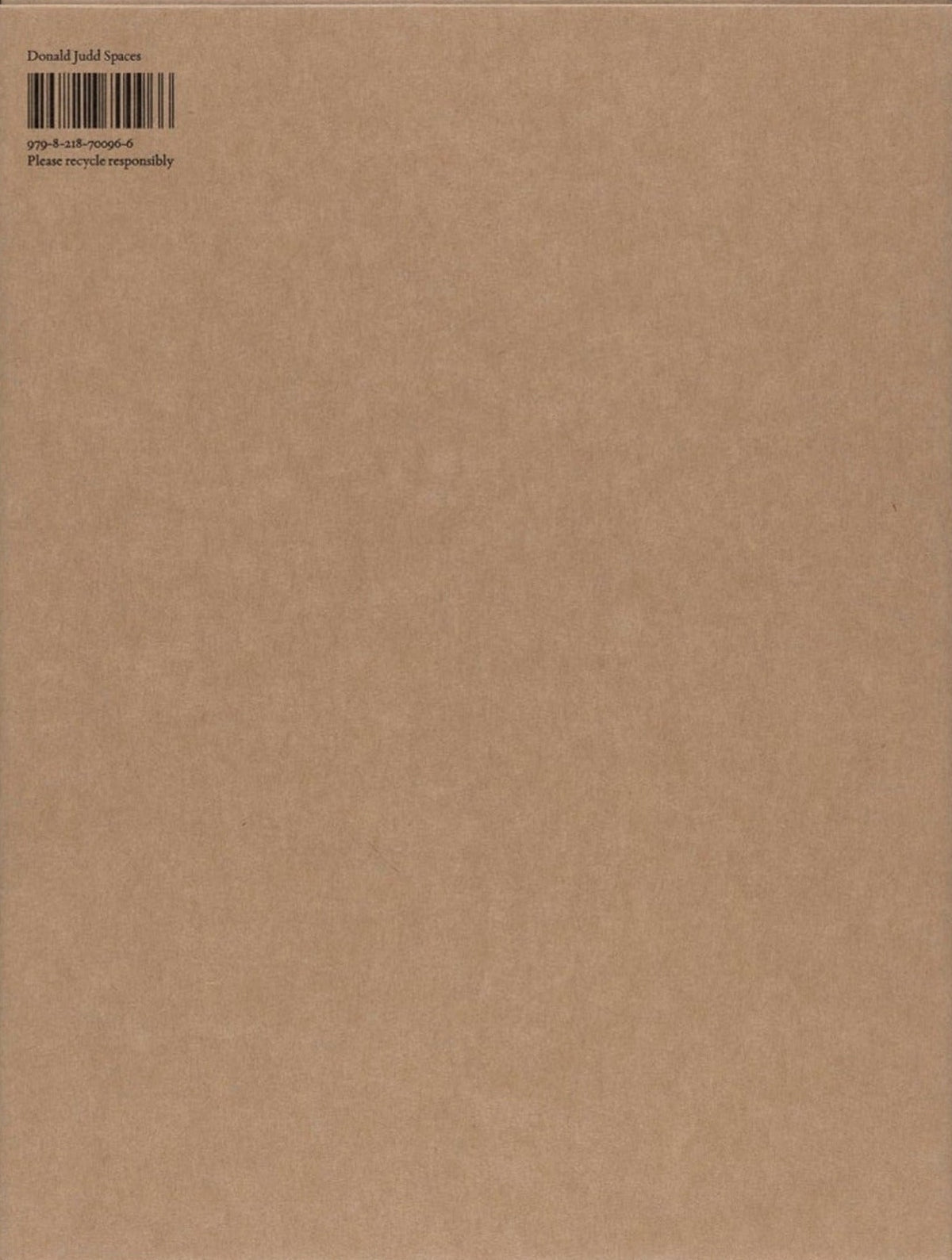 Donald Judd Spaces, inside pages 12