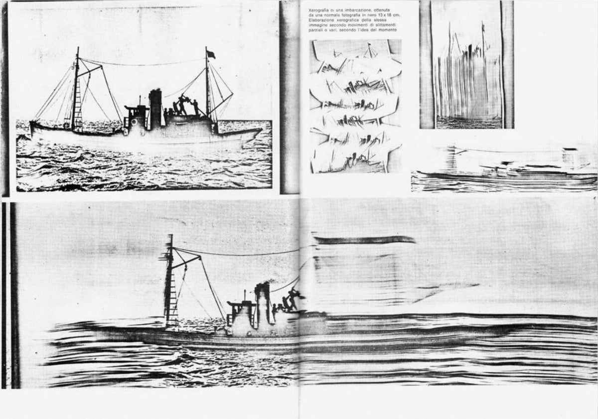 Bruno Munari, Xerografia, inside pages 7
