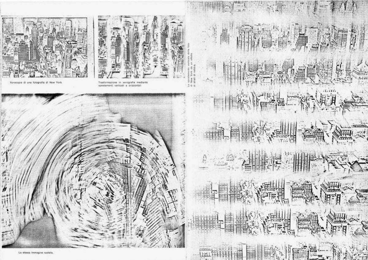 Bruno Munari, Xerografia, inside pages 8