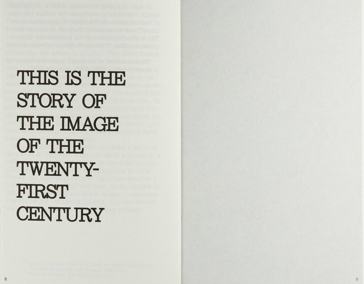 Alessandro Sbordoni, Beyond the Image: On Visual Culture in the Twenty-First Century, inside pages 2