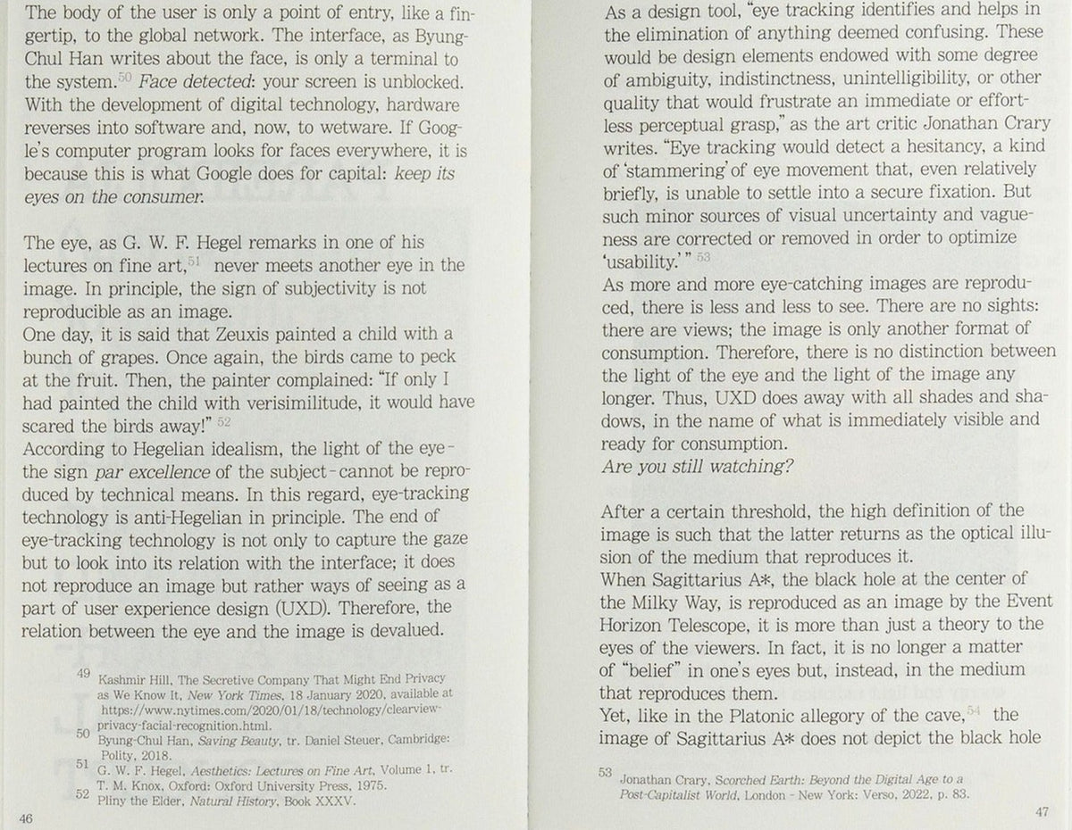 Alessandro Sbordoni, Beyond the Image: On Visual Culture in the Twenty-First Century, inside pages 6