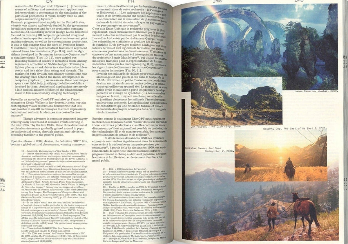Revue Faire, Issue 52: A Mode of Representation, 3D, inside pages 6