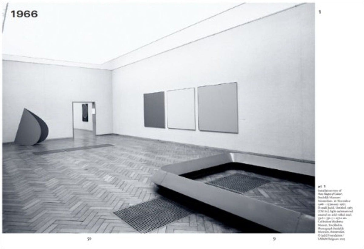 Donald Judd, The Low Countries 1966 to 1971, inside pages 2