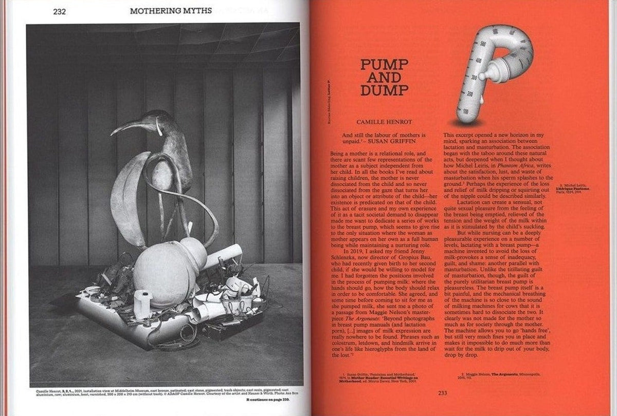 Mothering Myths: An ABC of Art, Birth and Care, inside pages 5
