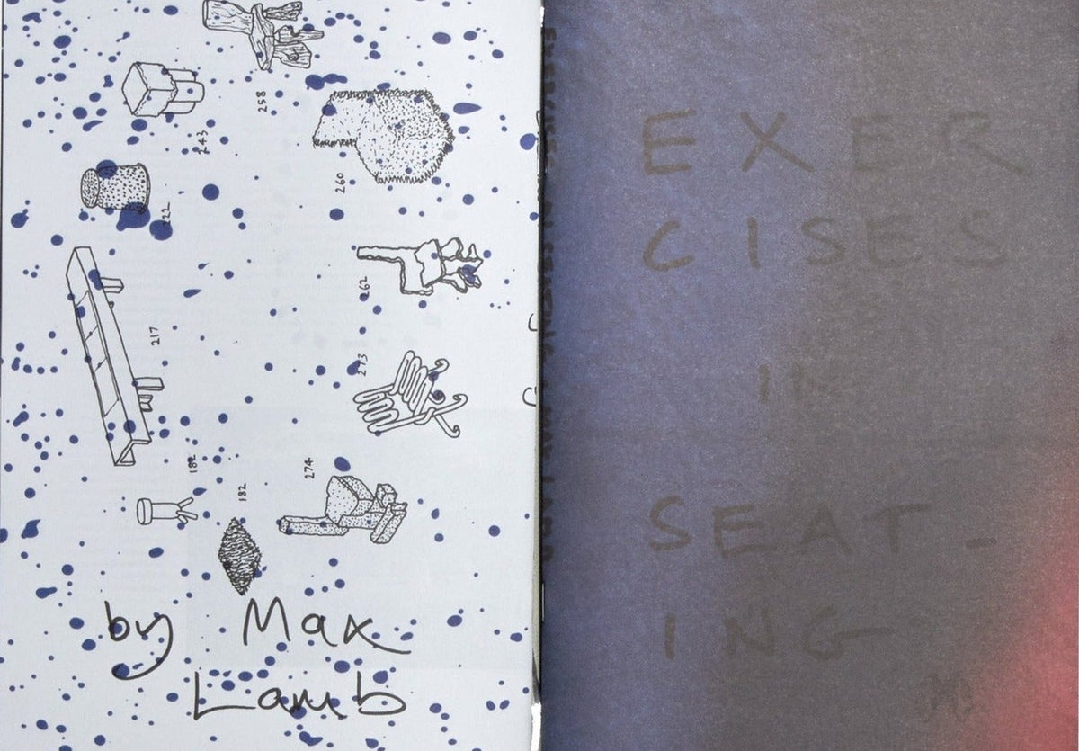 Max Lamb, Exercises in Seating: Volumes 1 to 3, inside pages 2