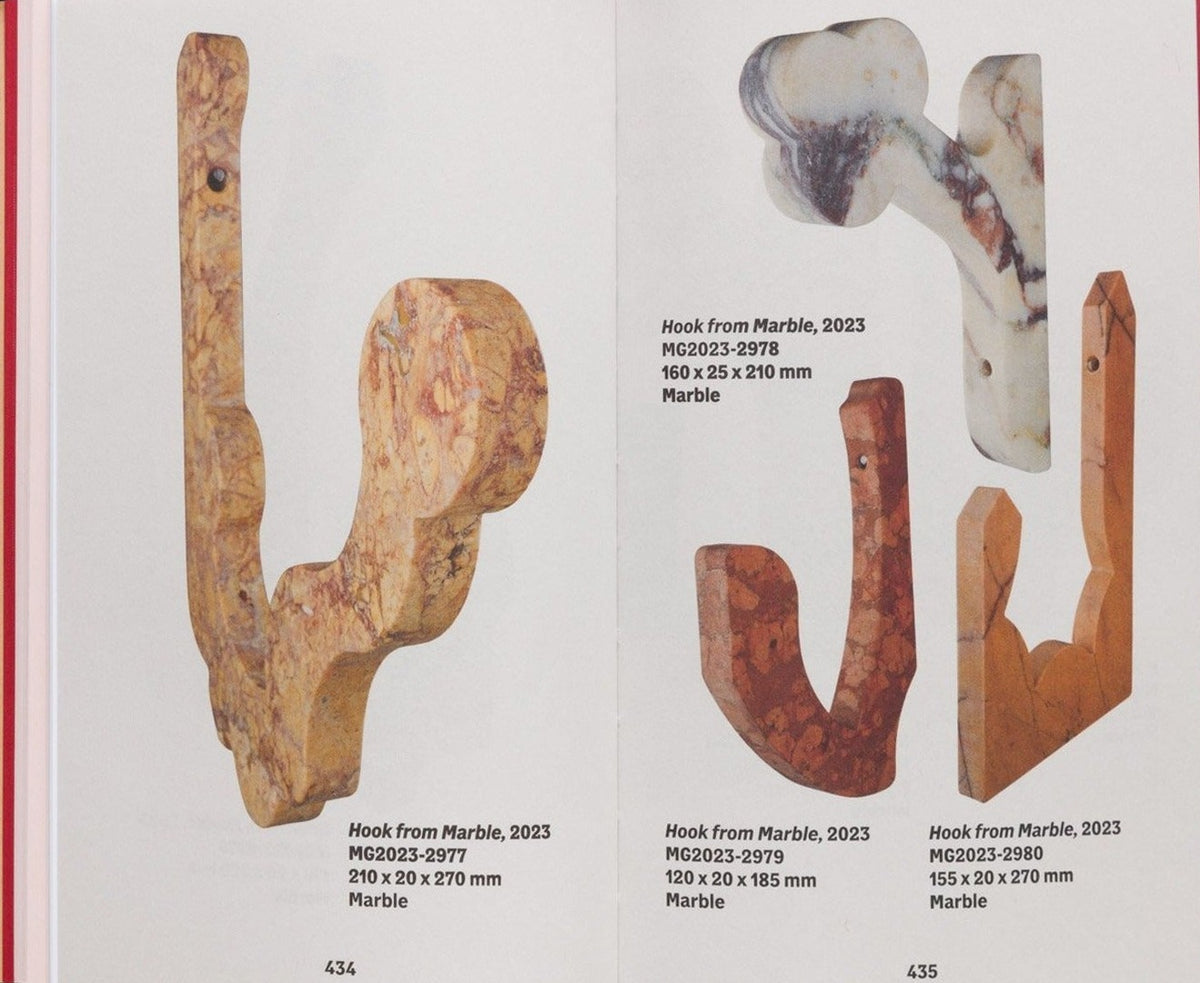 Martino Gamper, Hook Book: Almost 1000, inside pages 10