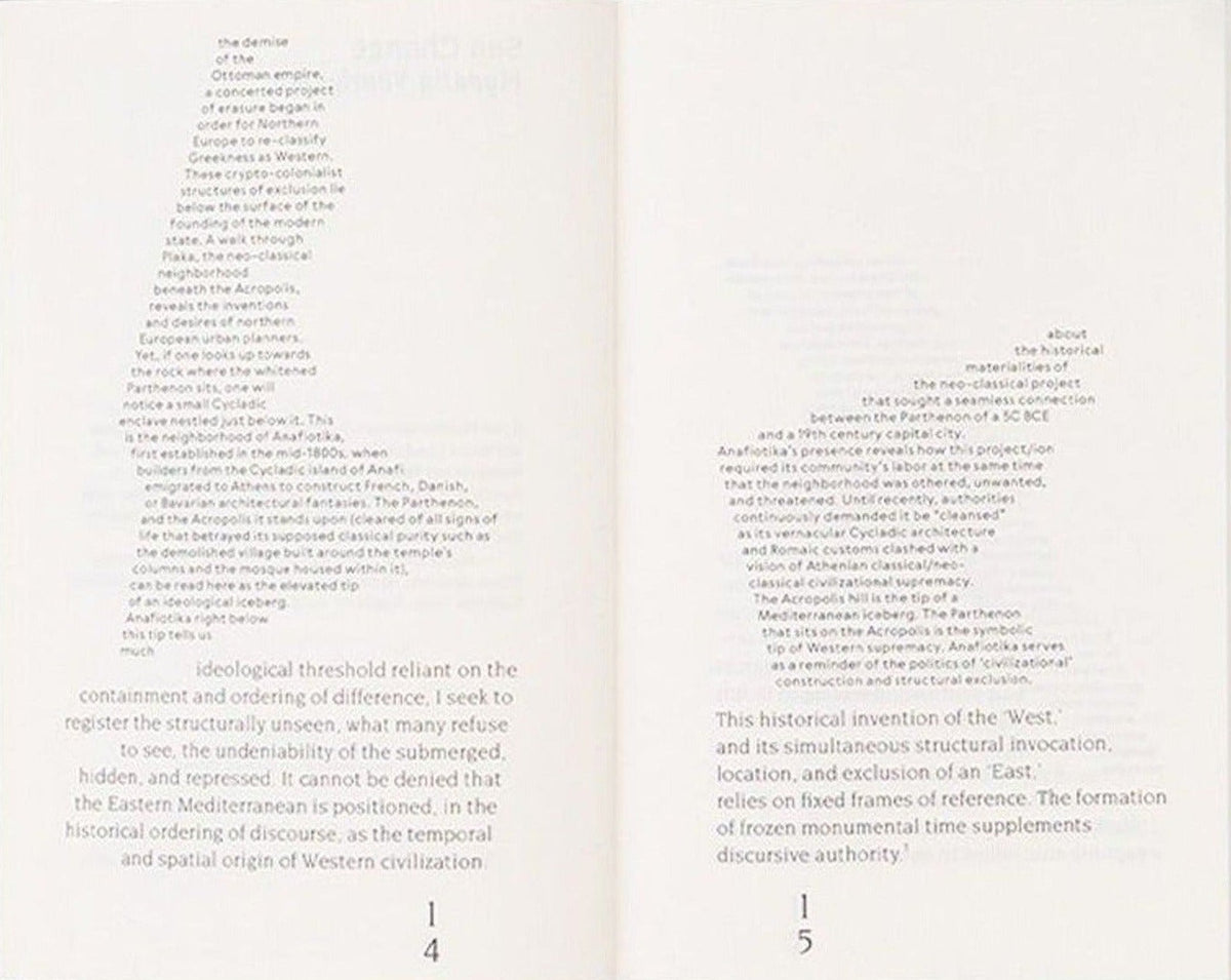 Mediterranean Icebergs: Invisible Connections Underwater, inside pages 3