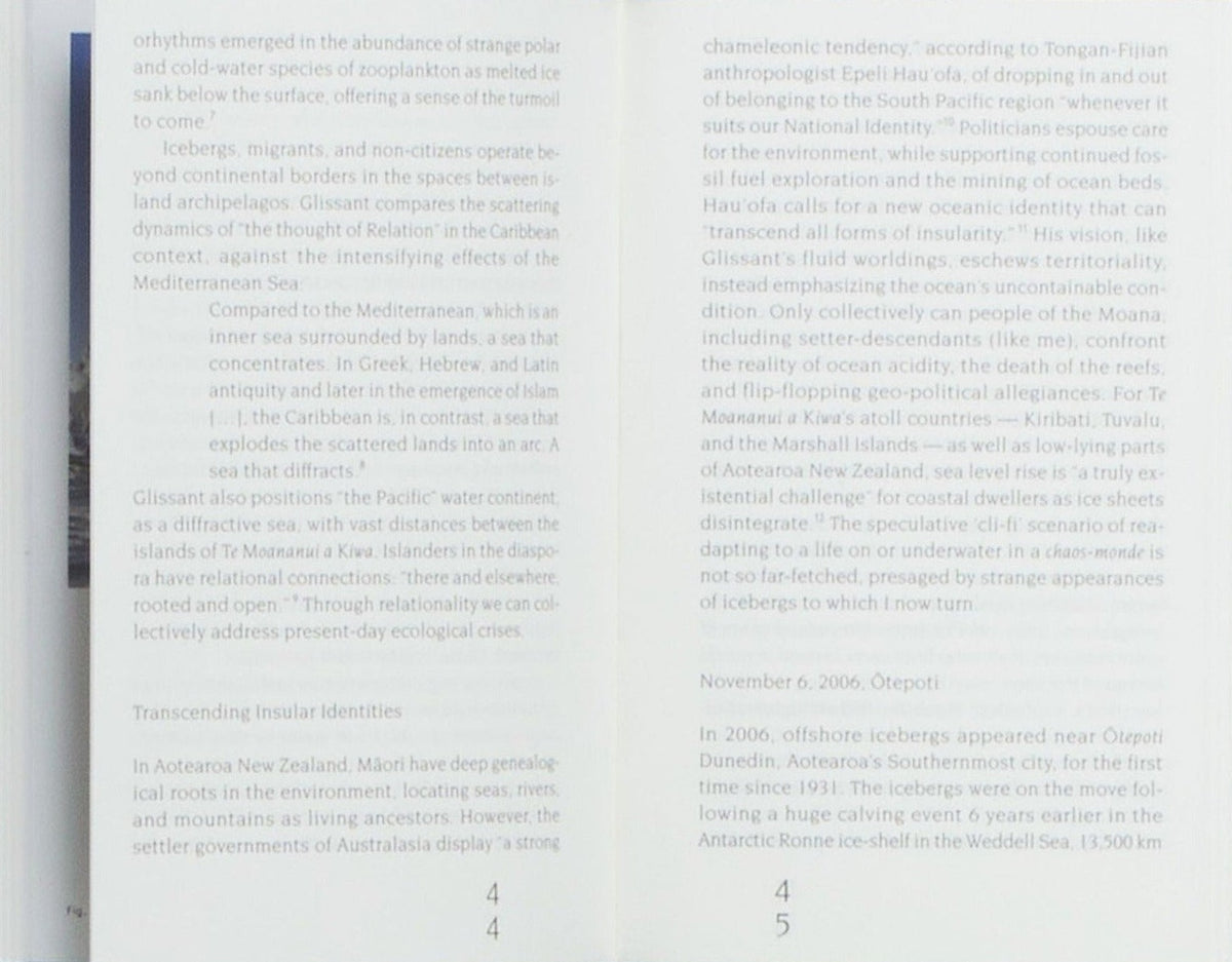 Mediterranean Icebergs: Invisible Connections Underwater, inside pages 7