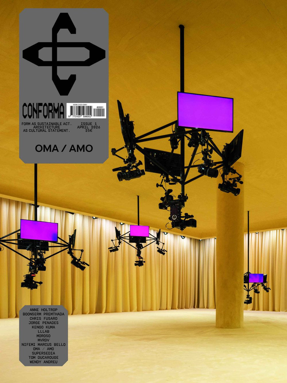 Conforma — Issue 1, alternative cover 1