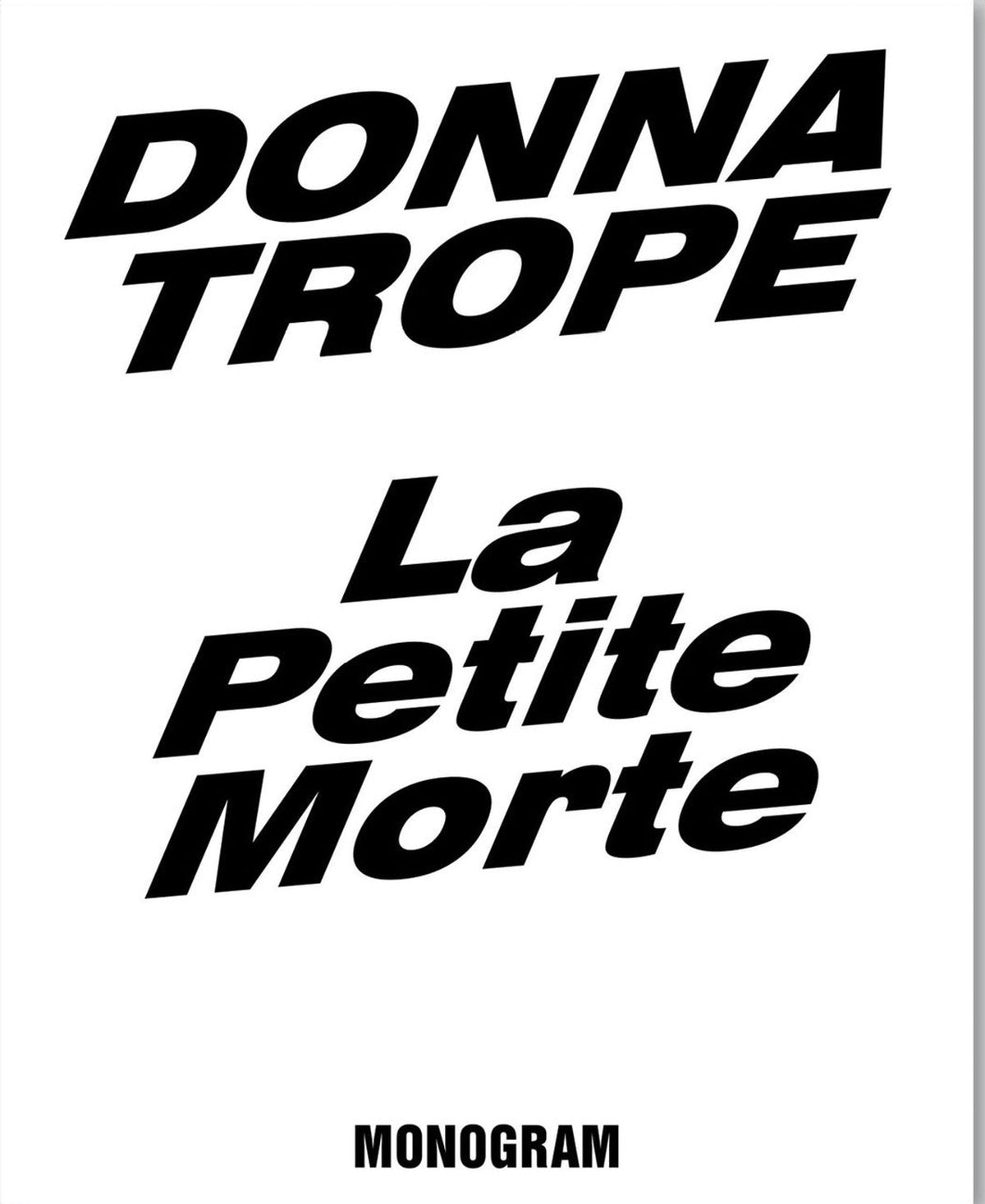 Donna Trope — La Petite Morte, front cover