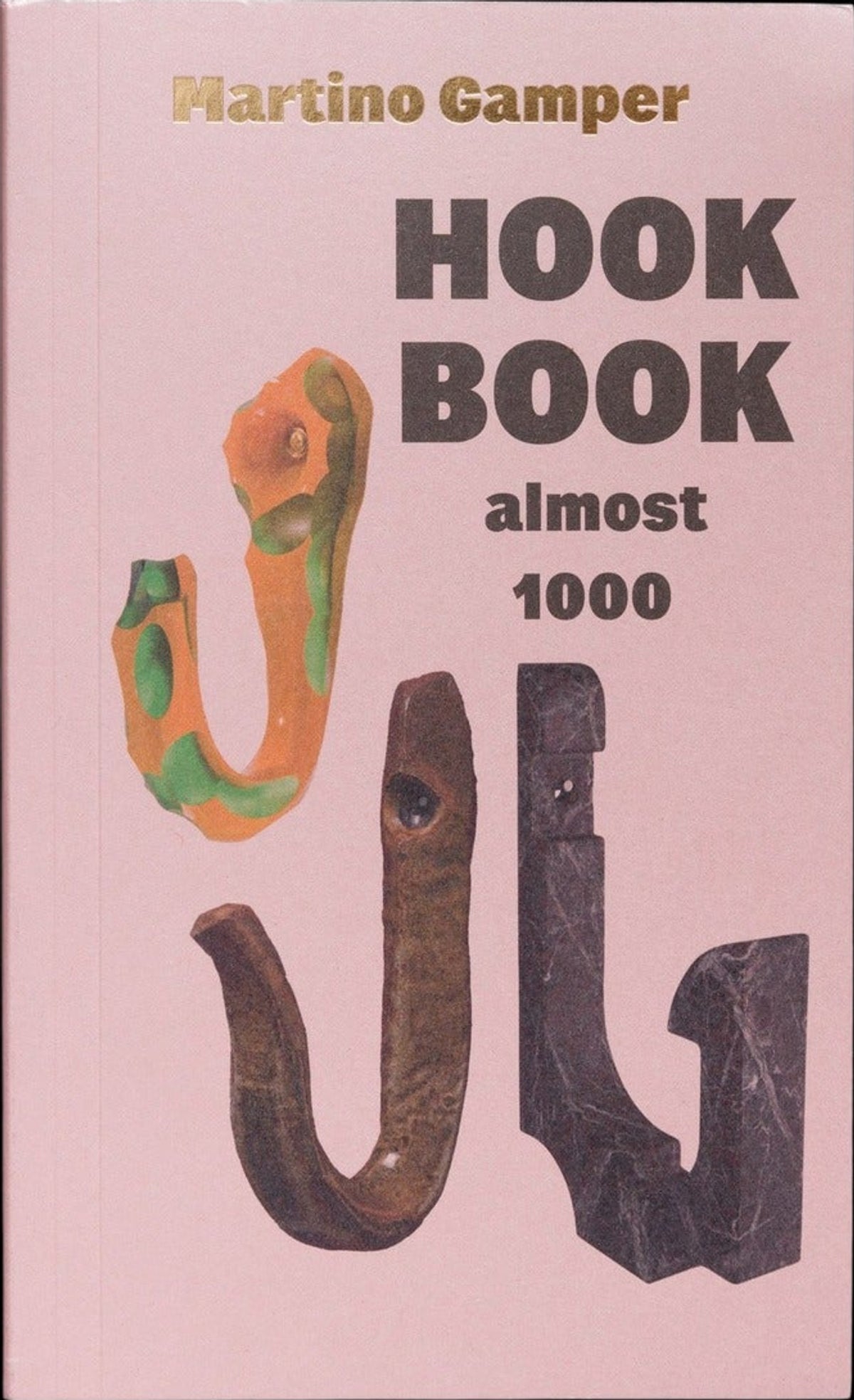 Martino Gamper — Hook Book: Almost 1000, front cover