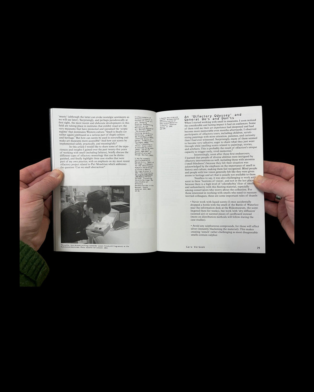 Exhibiting for Multiple Senses: Art and Curating for Sensory-Diverse Bodies, inside pages 7