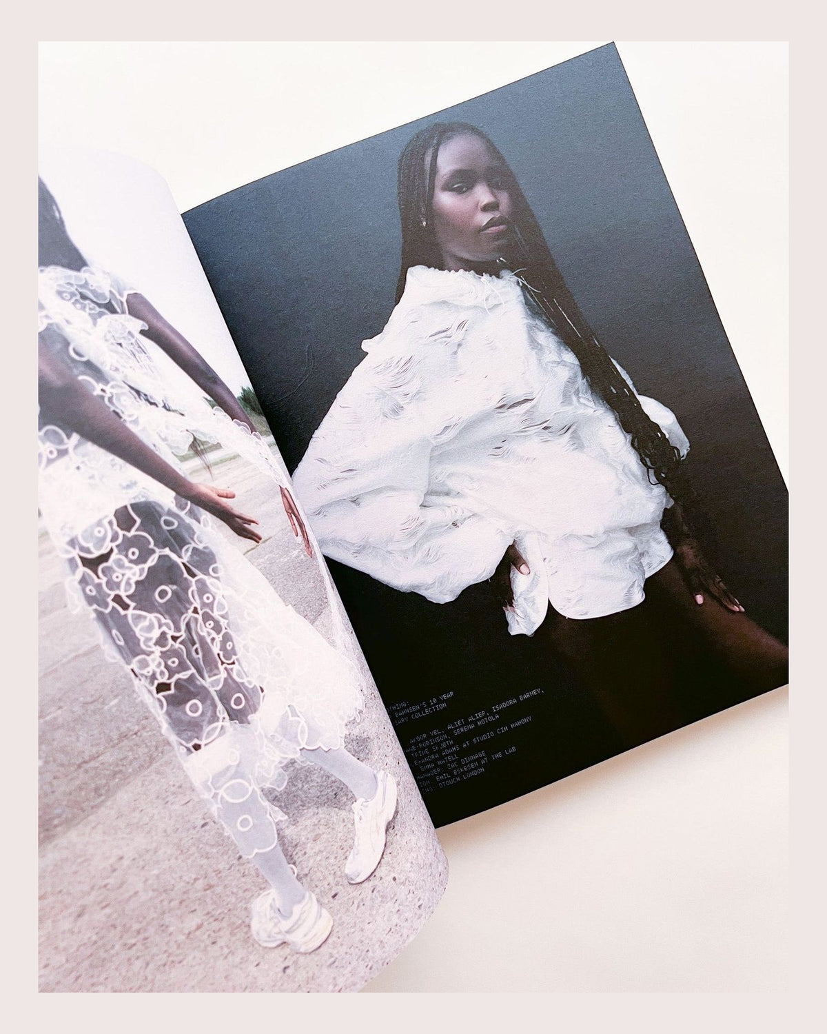 A Magazine Curated By — Issue 29: Cecilie Bahnsen, inside pages 2