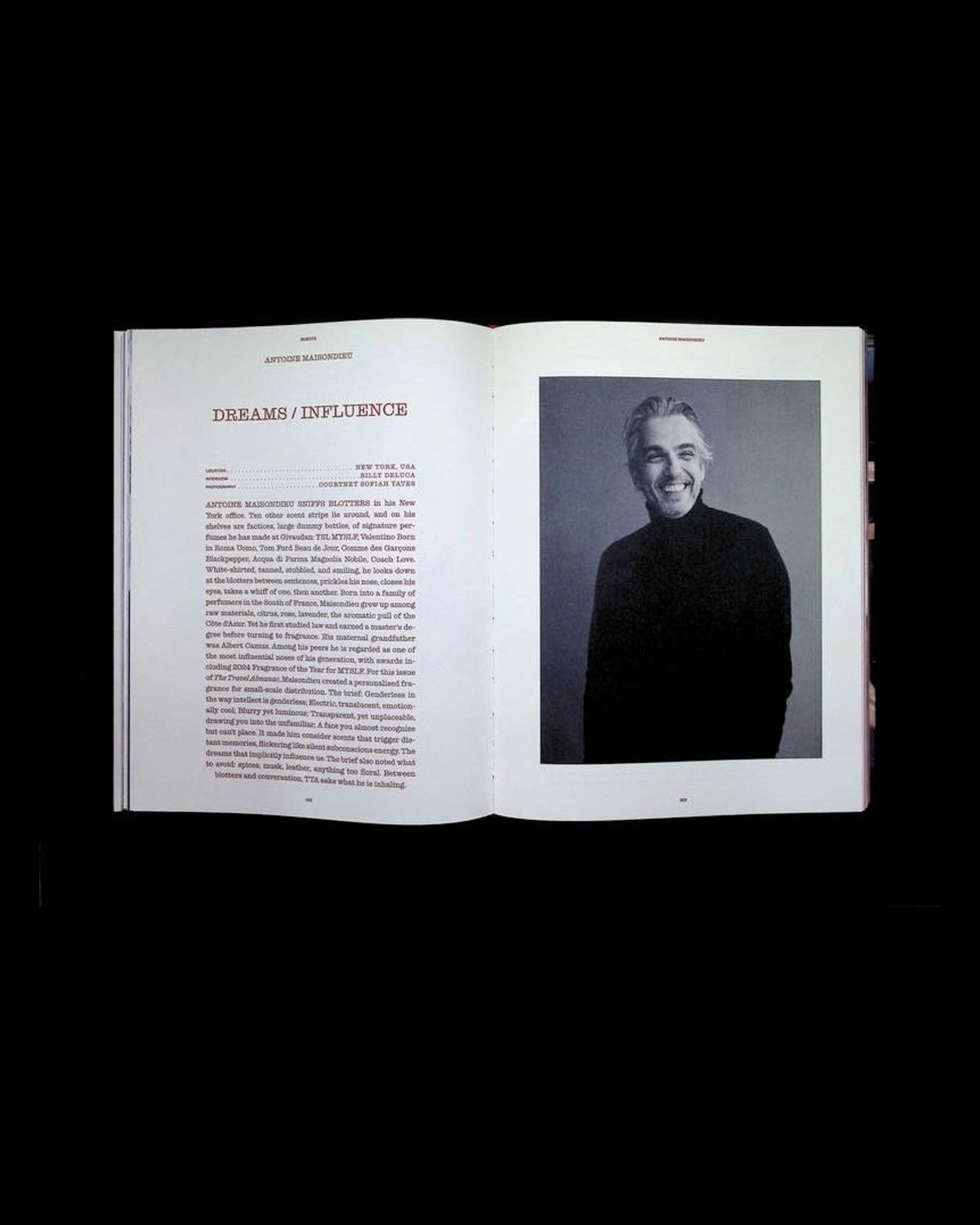 The Travel Almanac — Issue 28: Dreams/Influence, inside pages 3