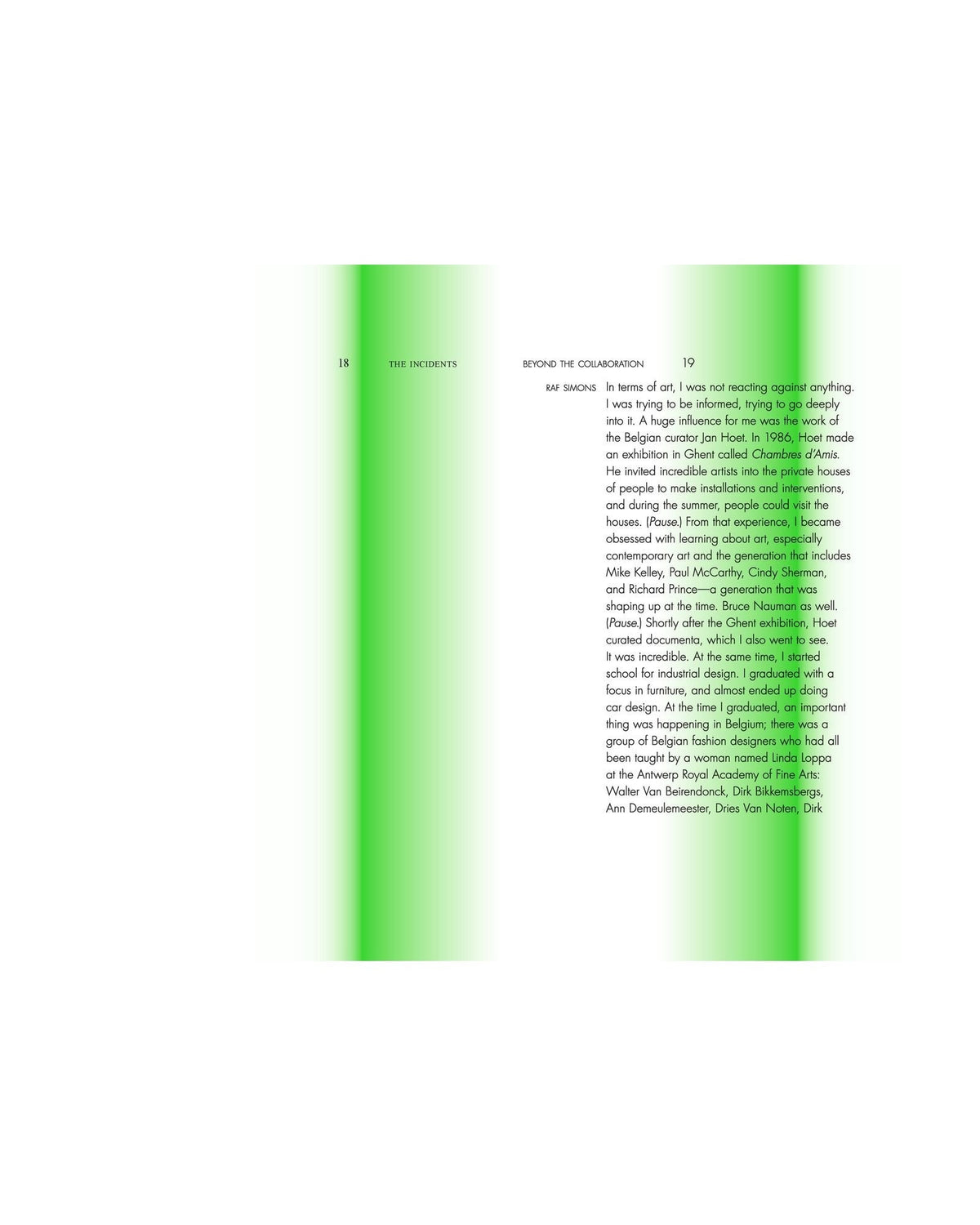 Sterling Ruby & Raf Simons — Beyond the Collaboration, inside pages 4