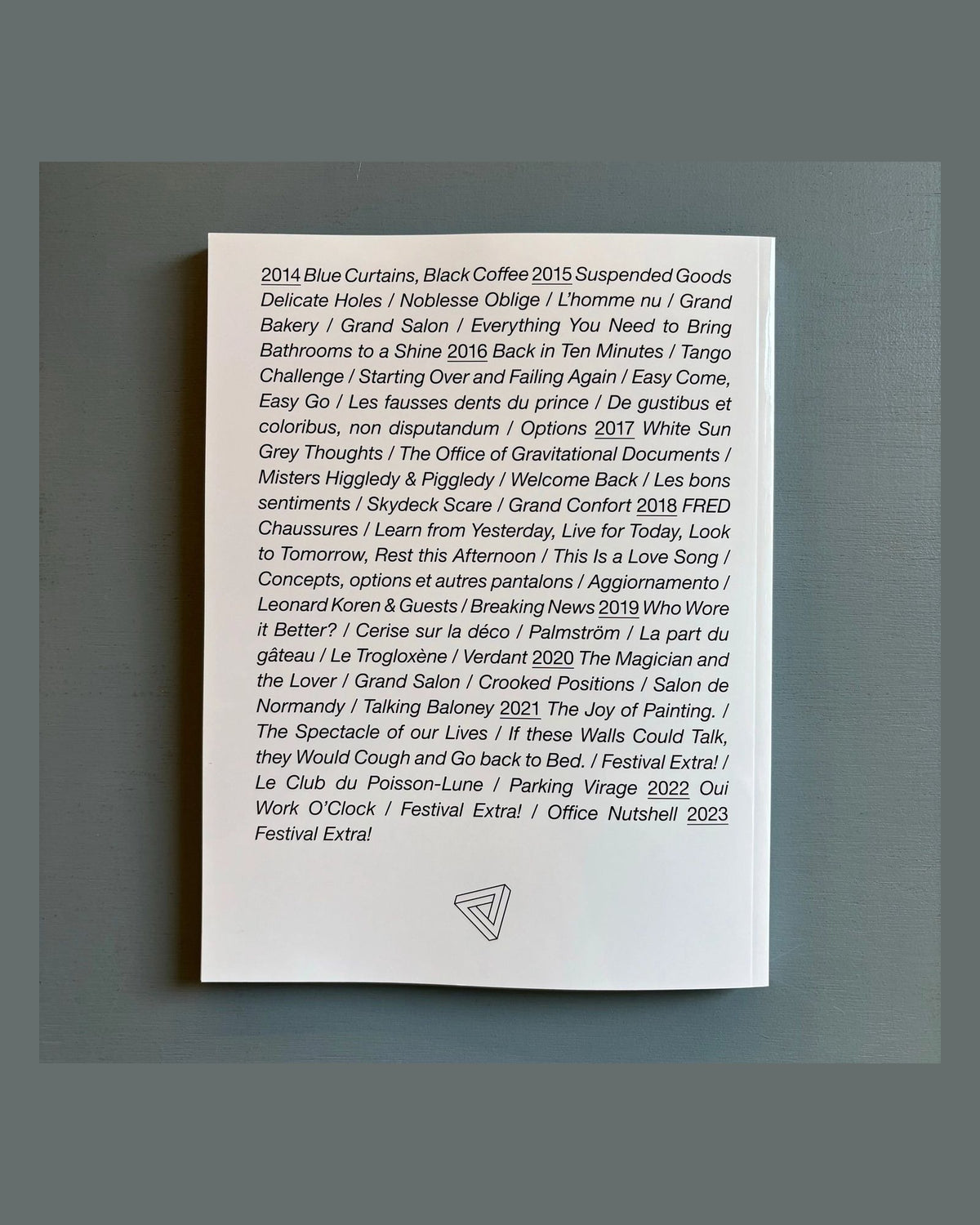 Deborah Bowmann — Ten Years On, inside pages 8