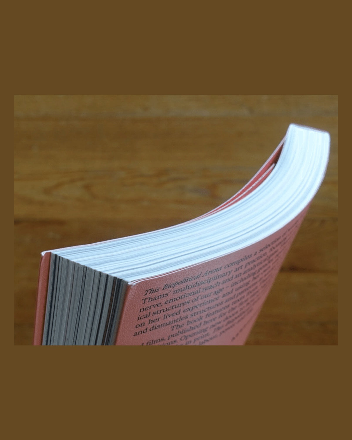 Marie Thams — This Biopolitical Arena, inside pages 9
