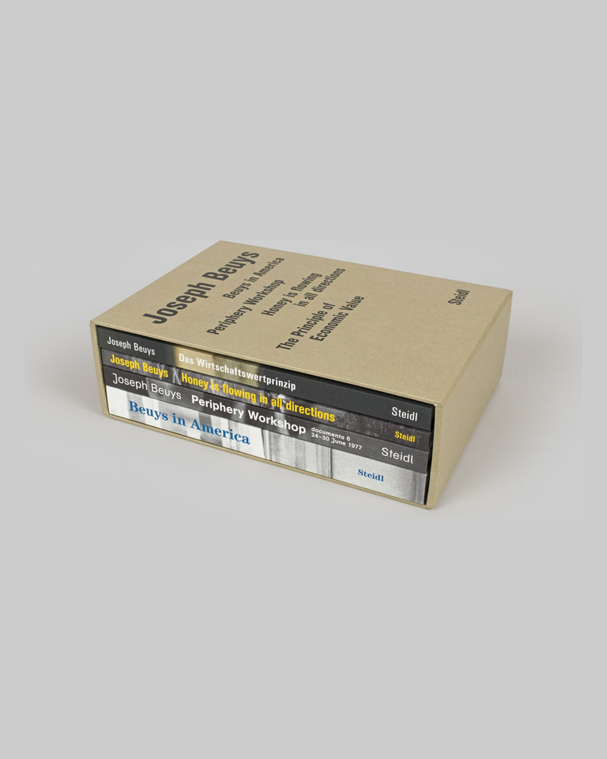 Joseph Beuys — Four Books in a Box, inside pages 10