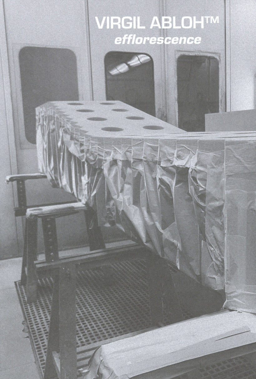 Virgil Abloh Efflorescence Concrete Furniture Collection