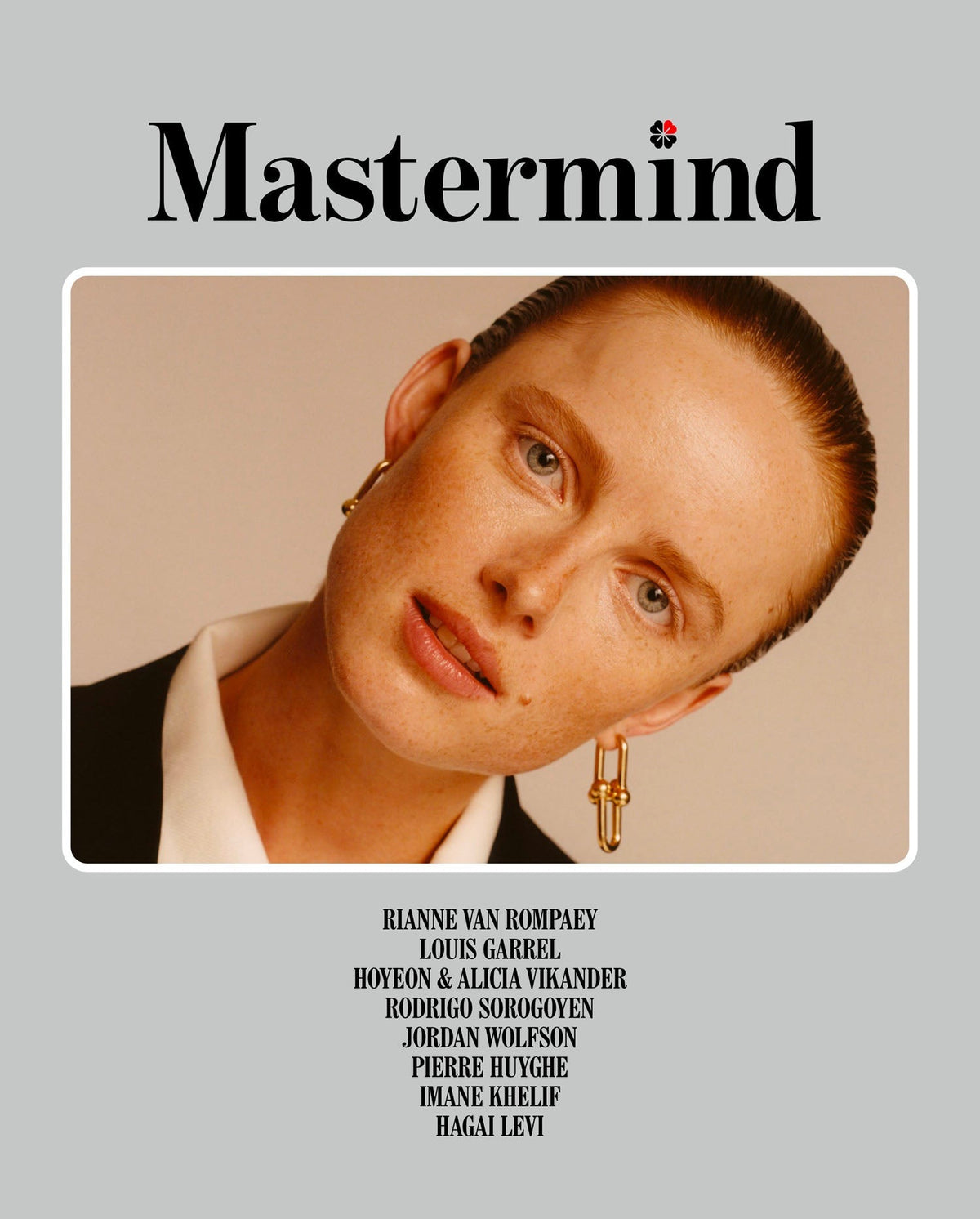 Mastermind issue 20, cover with Rianne Van Rompaey