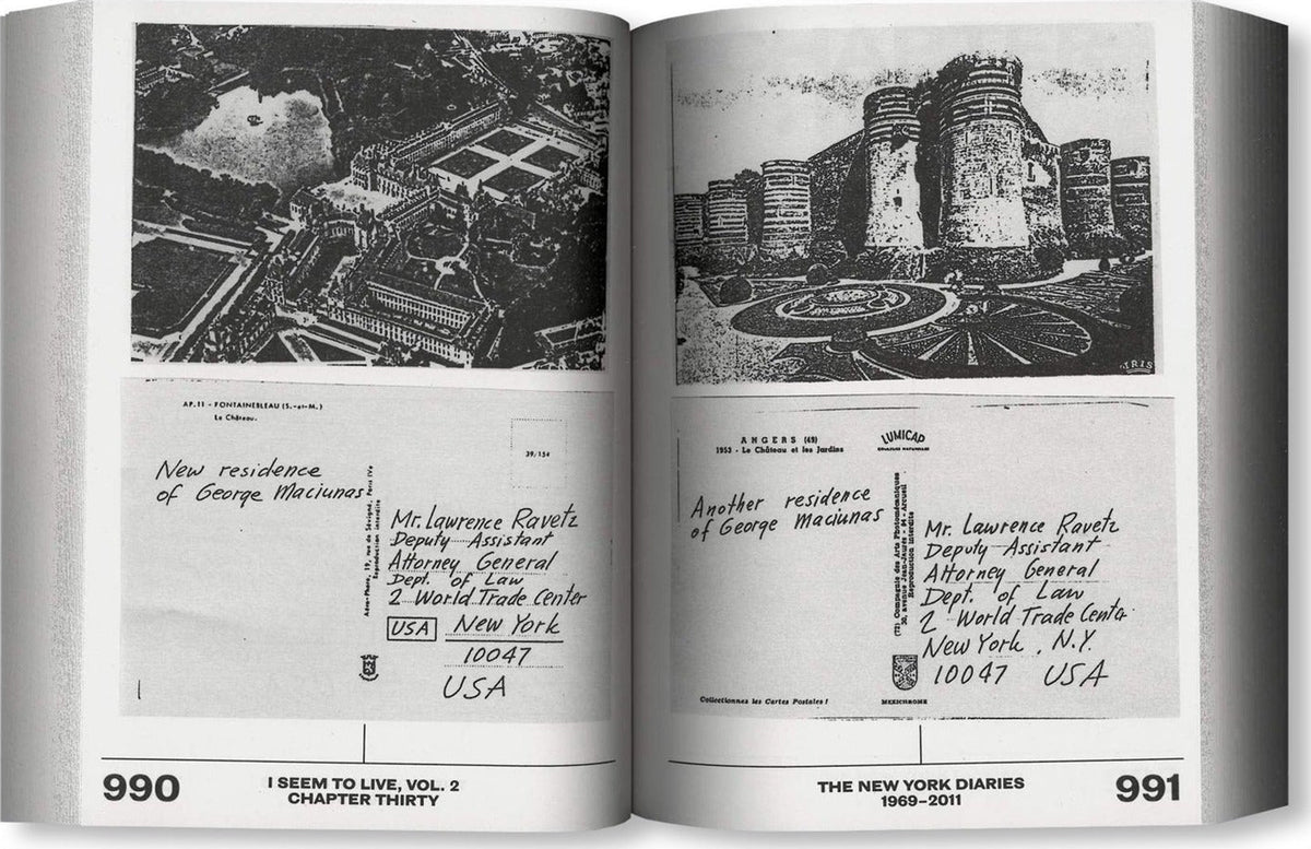 Jonas Mekas — I Seem to Live: The New York Diaries 1969–2011, Volume 2, inside pages 6
