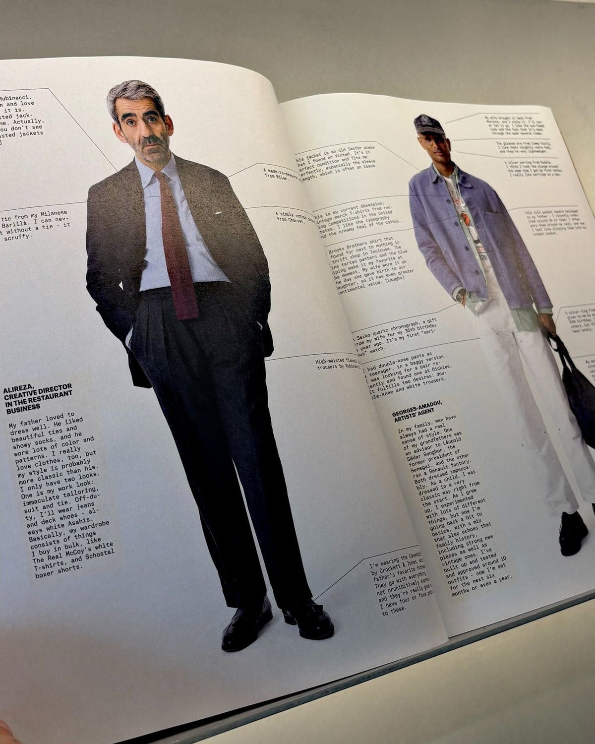 L'Étiquette Men — Issue 16, inside pages 9
