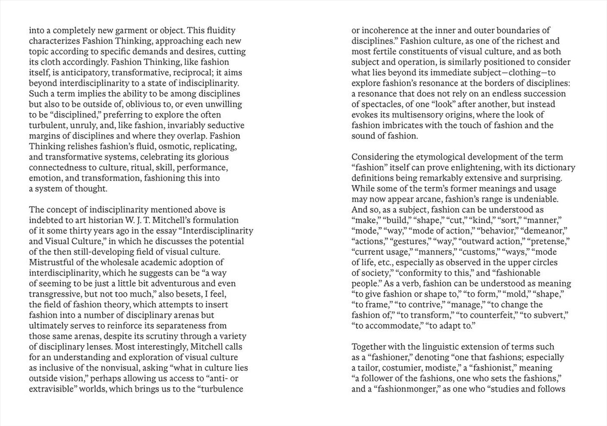 Jonathan Faiers — The Sound of Fashion Thinking, inside pages 5