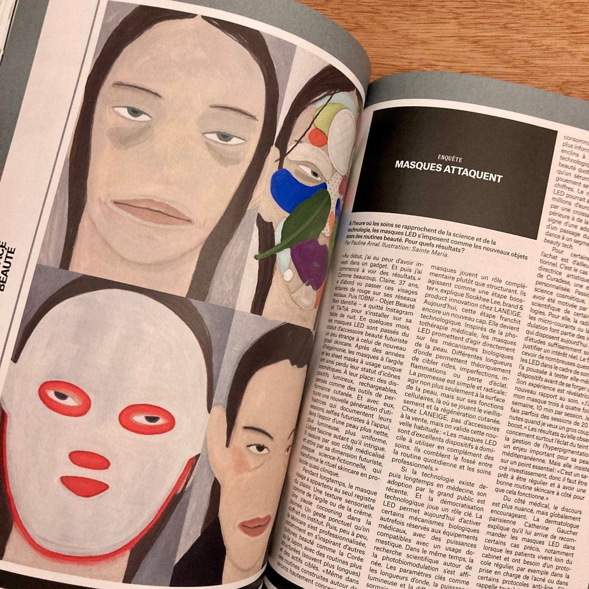 L'Étiquette Femme — Issue 7, inside pages 5