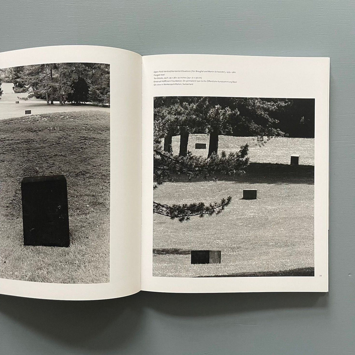 Richard Serra — Forged Steel, inside pages 2