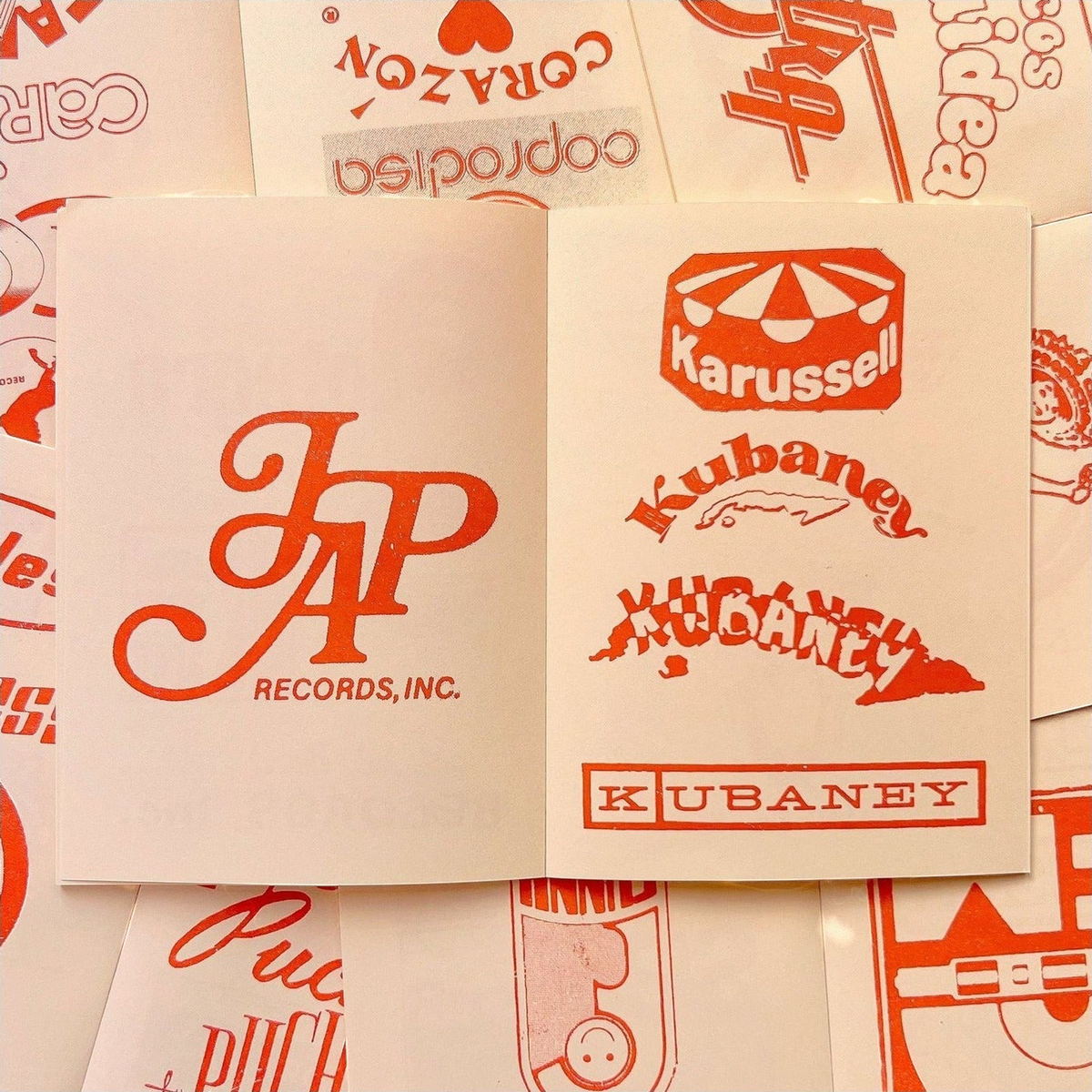 The A-Z of Latin Record Label Logos - Adrien Pastor, inside pages 6