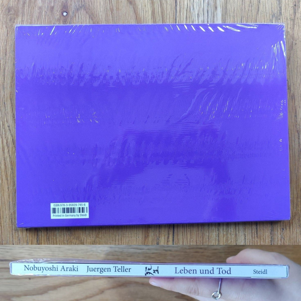 Nobuyoshi Araki & Juergen Teller — Leben und Tod, back cover