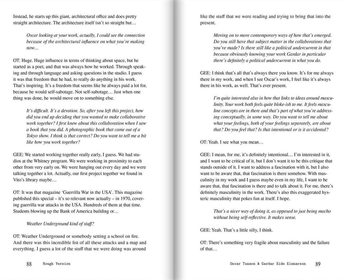 Francesca Gavin — Rough Version, The NTS Interviews, 2016–2021, inside pages 3