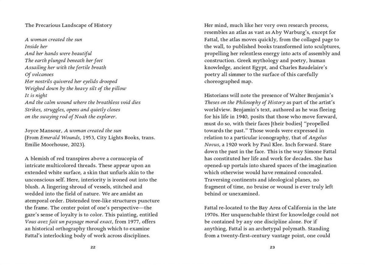 Simone Fattal, inside pages 8