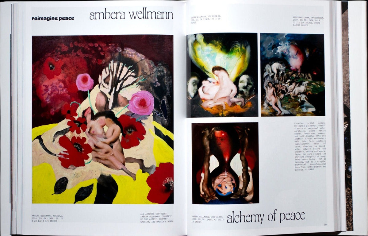 Purple — Issue 46: The Peace Issue, inside pages 5
