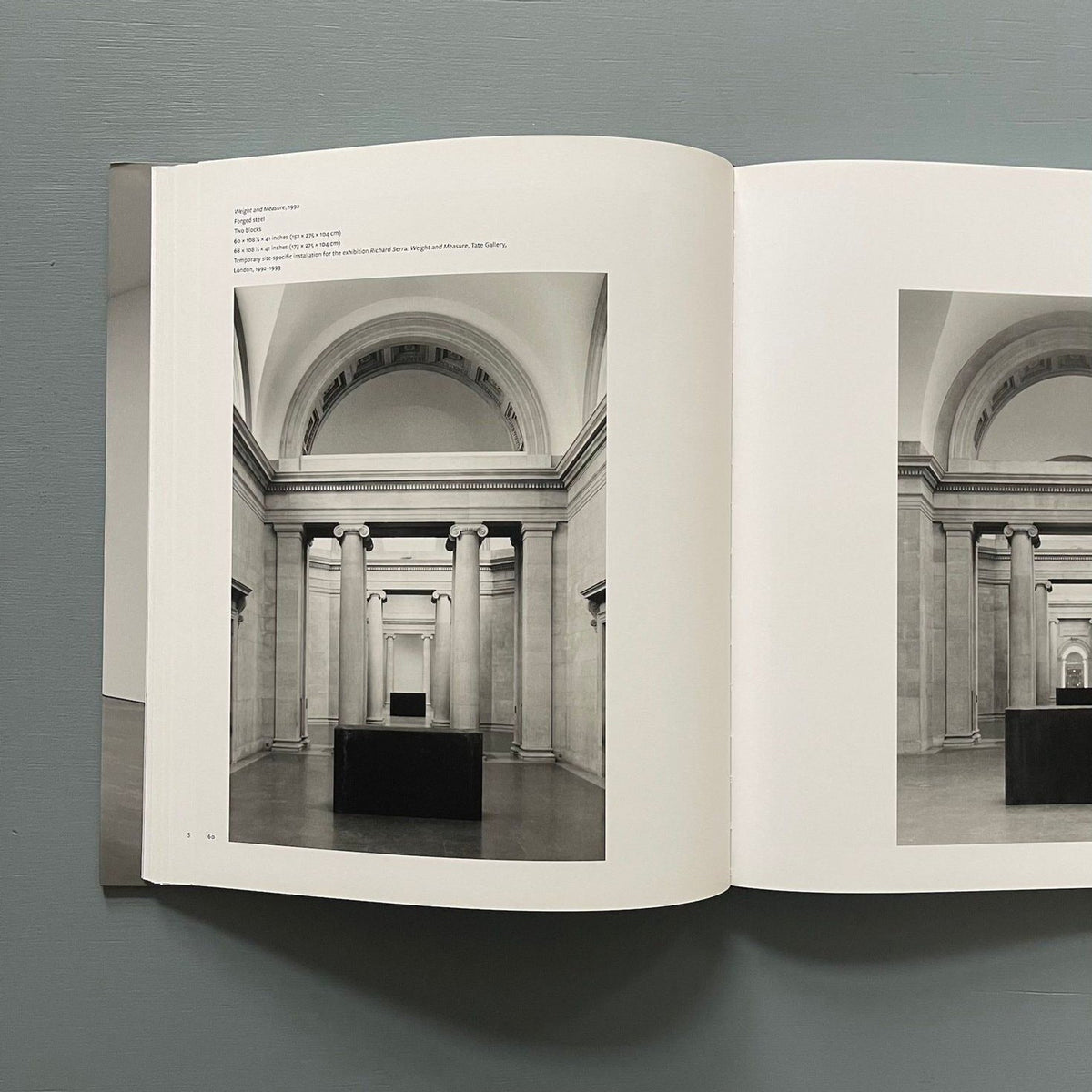 Richard Serra — Forged Steel, inside pages 4