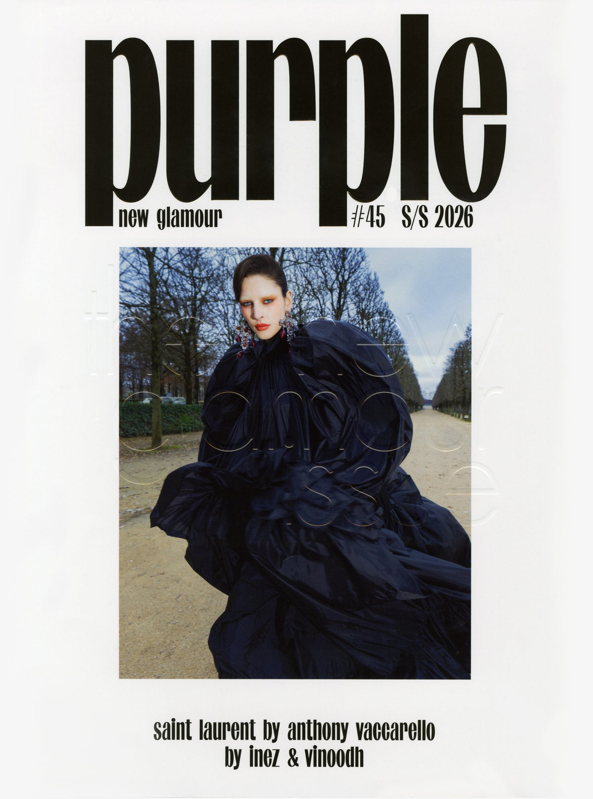 Purple — Issue 45: The New Glamour Issue, alternative cover 1