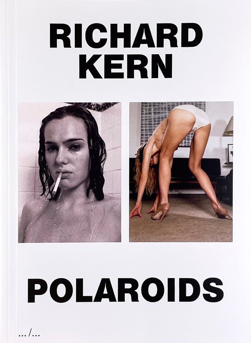 Richard Kern — Polaroids, front cover