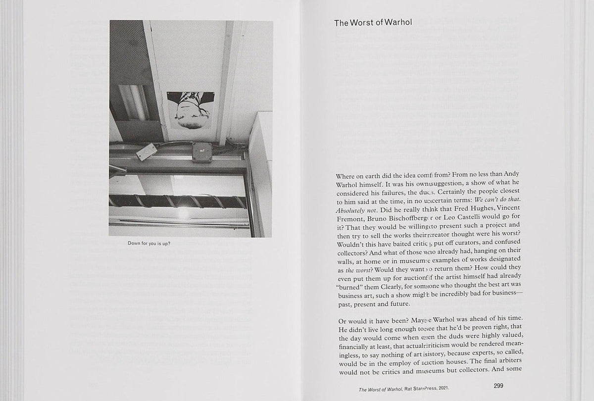 Bob Nickas, Corrected Proofs: Previously Unpublished, Uncollected, Unwanted, inside pages 11