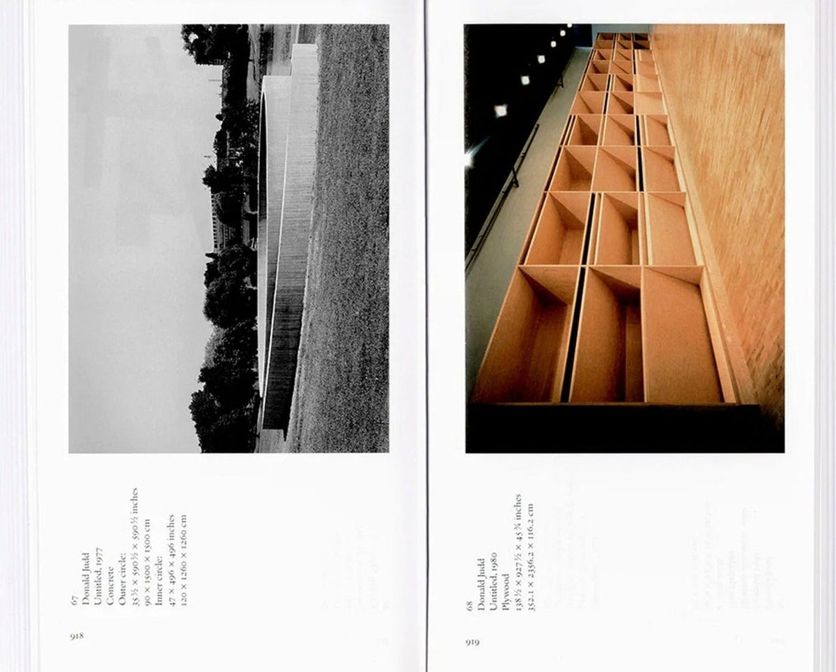 Donald Judd Writings, inside pages 9
