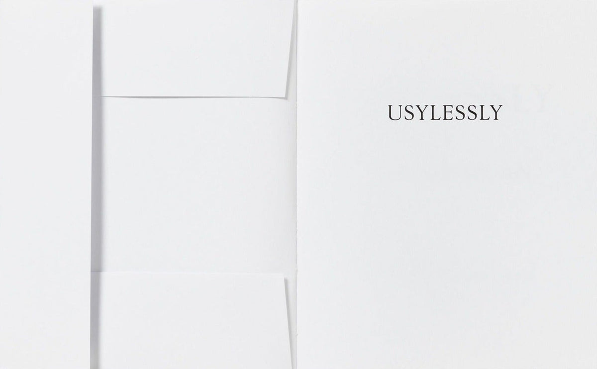 John Morgan, Usylessly, Edition Two, inside pages 2