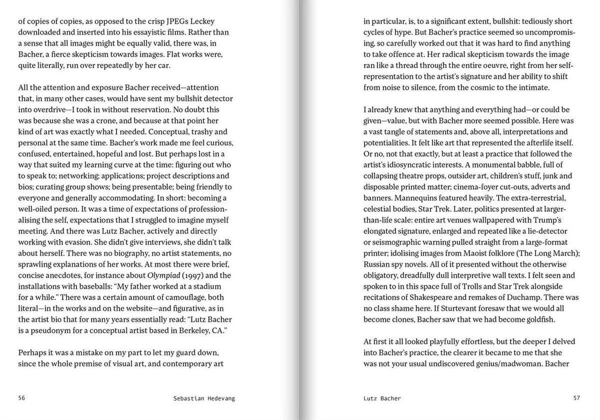 Twilights: Essays on Artists' Late Work, inside pages 6