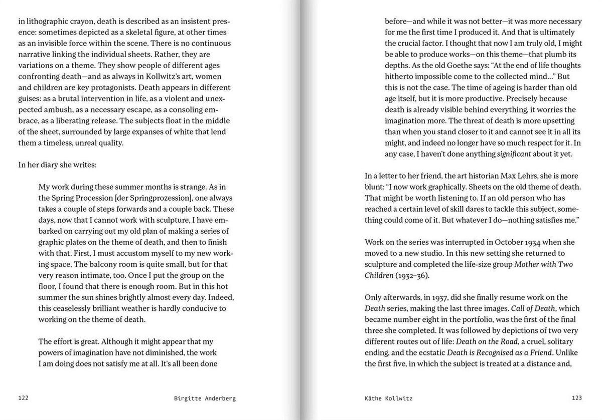 Twilights: Essays on Artists' Late Work, inside pages 8