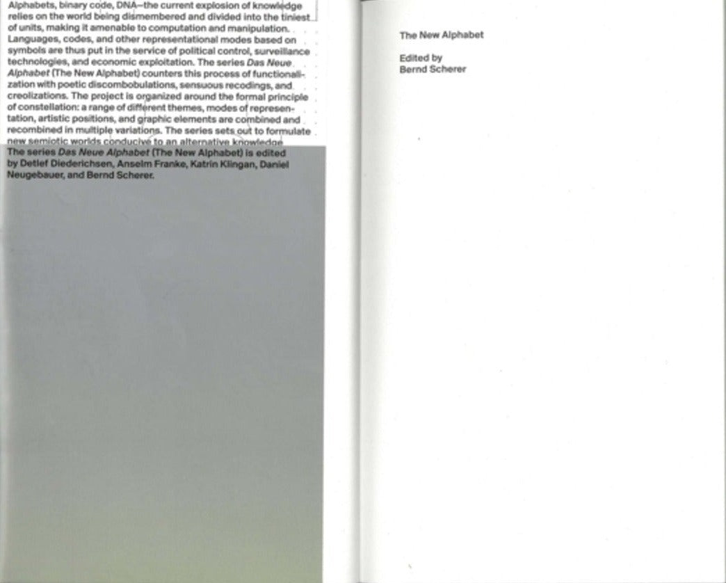 The New Alphabet (DNA 1), inside pages 2