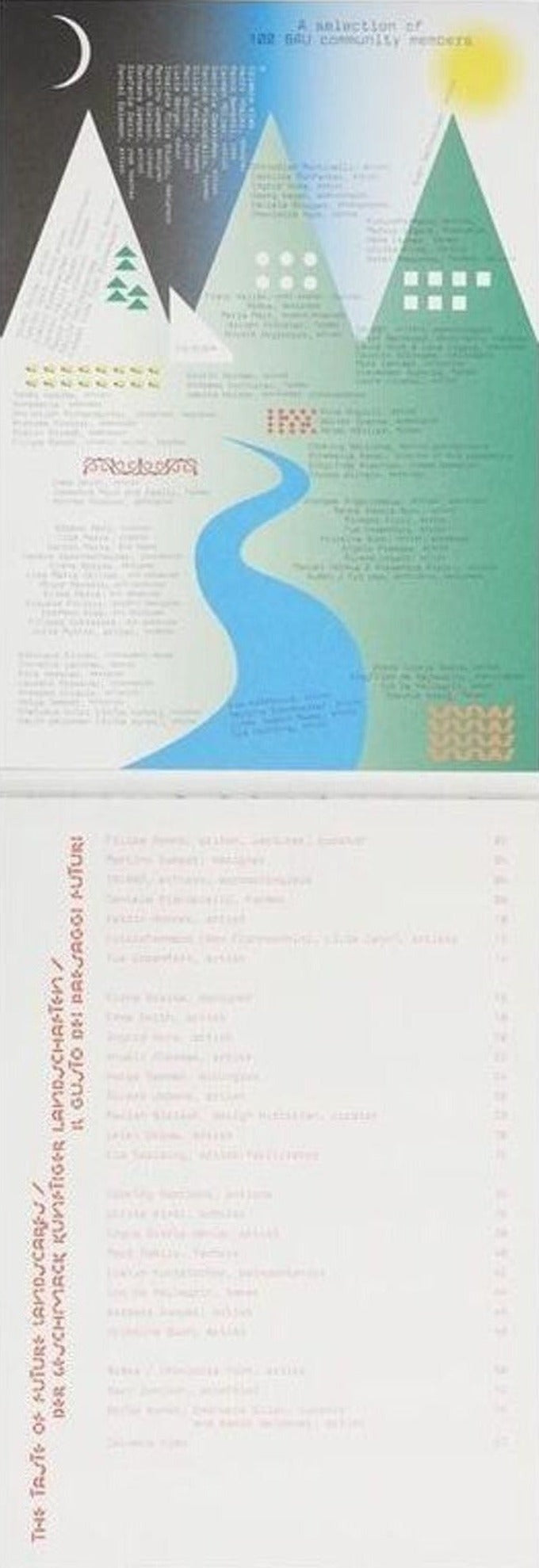 The Taste of Future Landscapes, inside pages 3