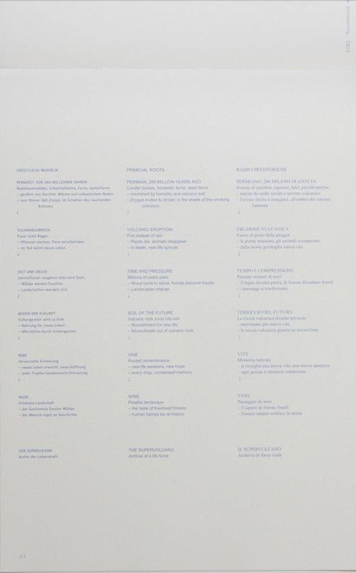 The Taste of Future Landscapes, inside pages 11