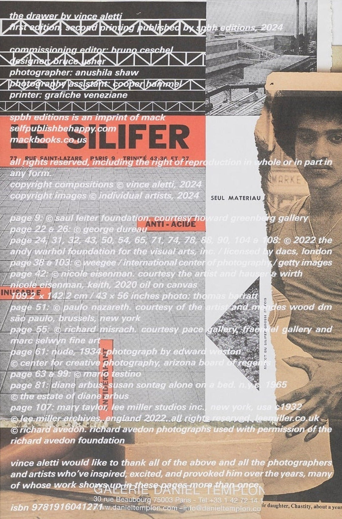 Vince Aletti, The Drawer, inside pages 12