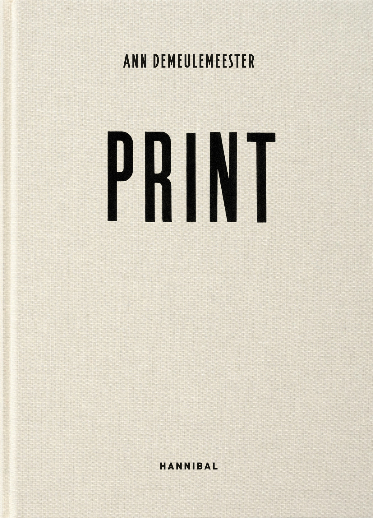 Ann Demeulemeester — PRINT, cover