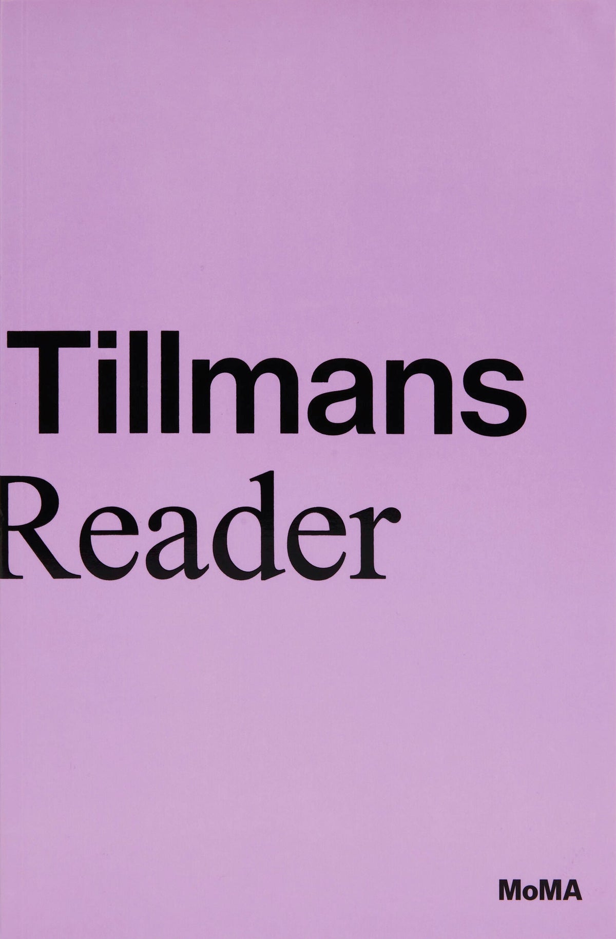 Wolfgang Tillmans — A Reader, cover
