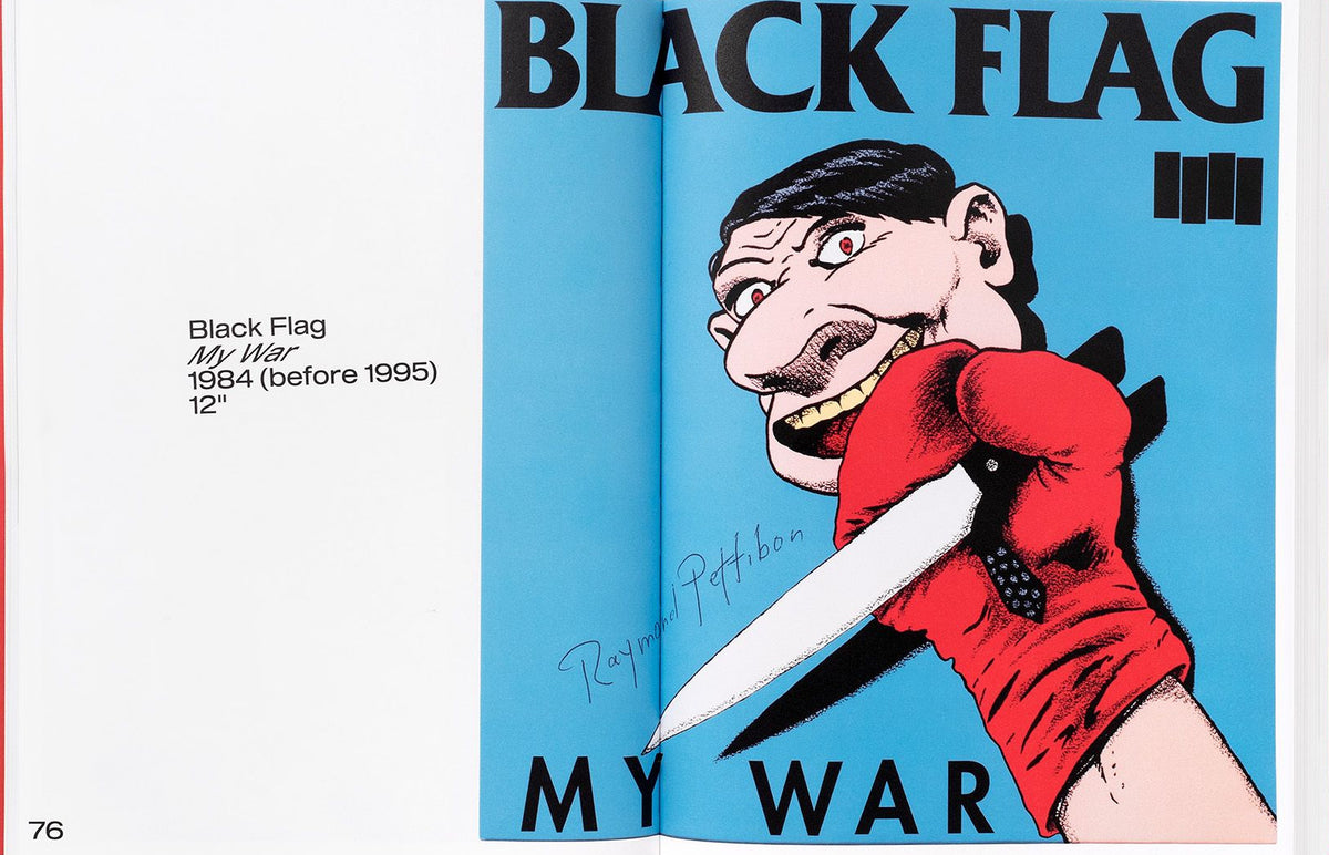 Raymond Pettibon — Nervous Breakdown: Album Covers, inside pages
