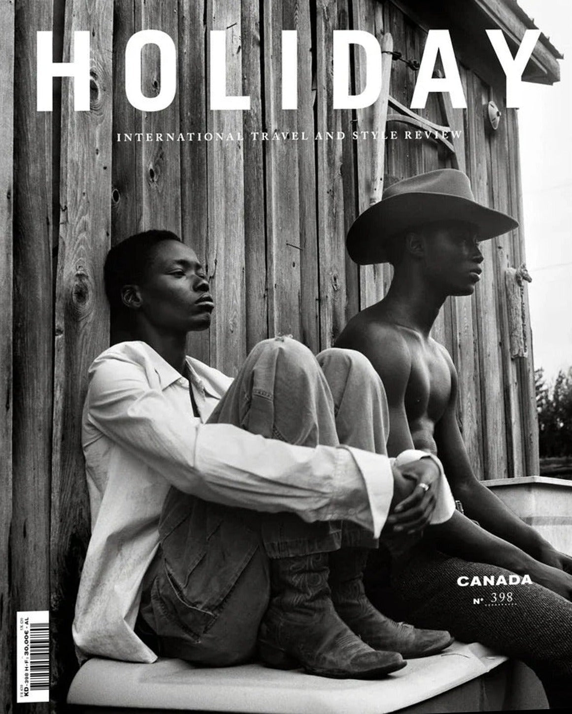 Holiday — N°398, The Canada Issue, Two men cover